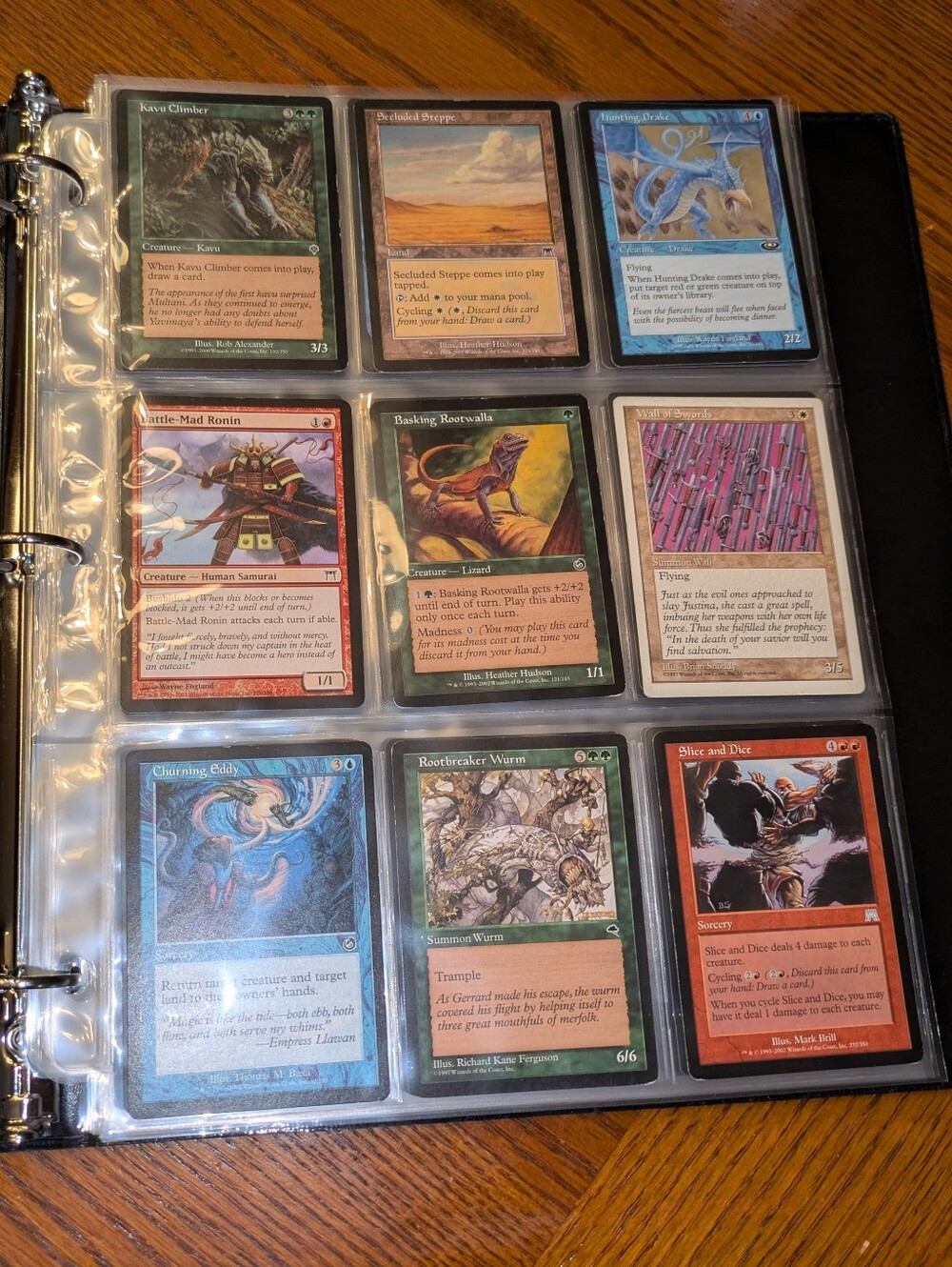 Magic Cards Binder MTG Collection Magic The Gathering Trading Cards Lot WOTC